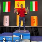 Sergio de Diego en la European Cup de Athenas de Kickboxing