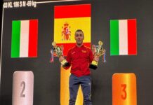 Sergio de Diego en la European Cup de Athenas de Kickboxing
