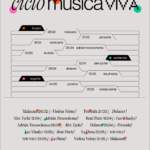 Artistas emergentes segovianos «darán vida» a este ciclo musical Cartel Ciclo Música Viva