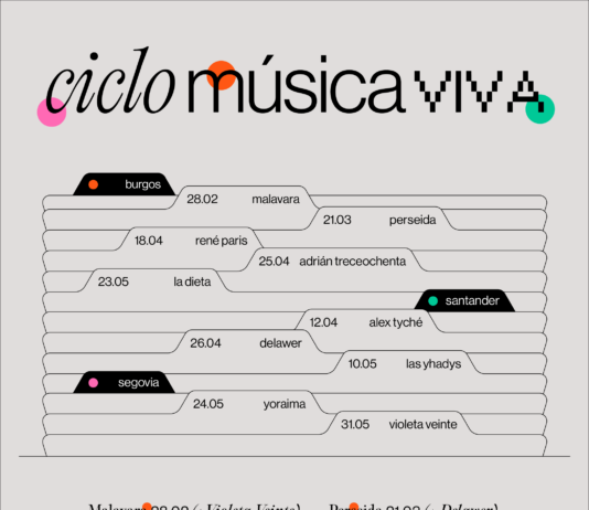 Artistas emergentes segovianos «darán vida» a este ciclo musical Cartel Ciclo Música Viva