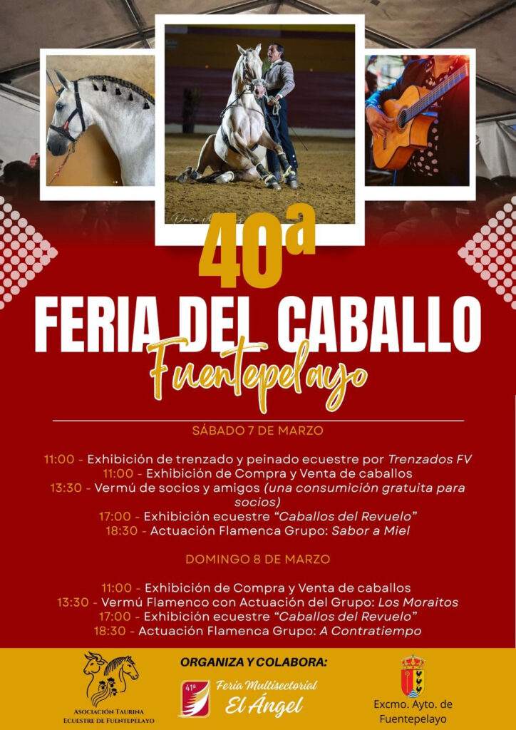 Feria del caballo 2026 de Fuentepelayo