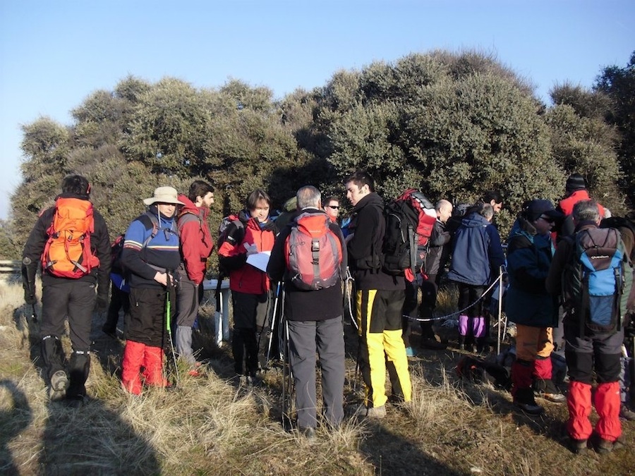 Participantes en la Travesía
