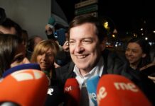 Mañueco reivindica la victoria del PP: “Castilla y León ha elegido certezas frente al ruido”