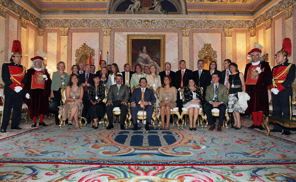 Imagen de la consitución del pleno municipal, en 2010