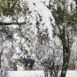 Nieve en Segovia Capital