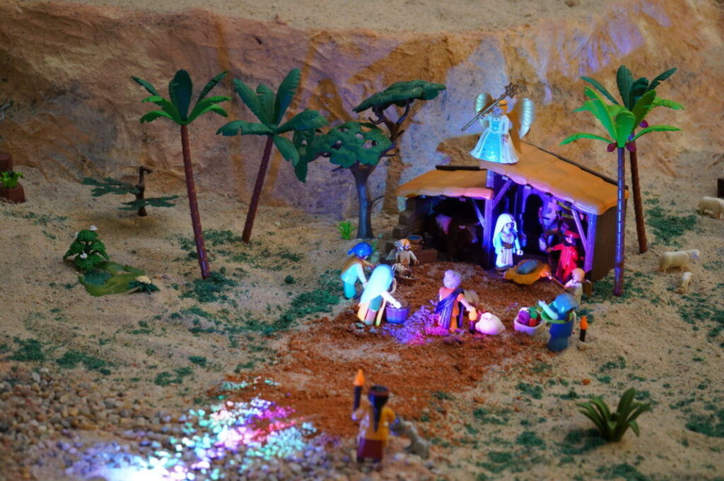 3.000 Playmobil en el Belén de Segovia