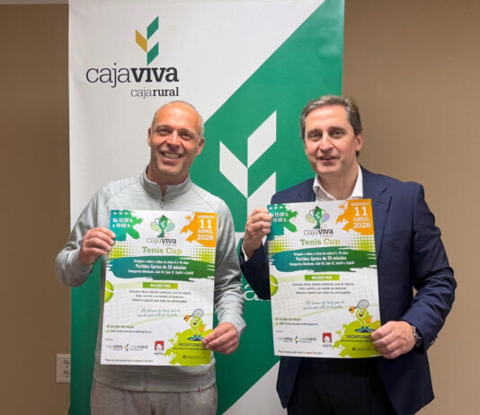 Un formato deportivo novedoso en Cajaviva Tenis Cup presentación Cajaviva Tenis Cup