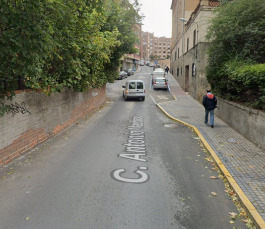 Corte temporal de tráfico en la calle Antonio Machado Corte de tráfico Antonio Machado