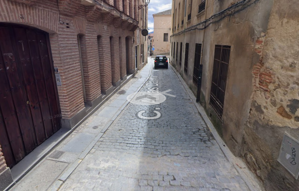 Calle Arias Dávila Segovia IMG/Google Maps corte de tráfico