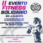 Fitness solidario en un instituto de Segovia