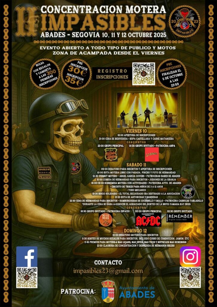 Concentración motera Impasibles