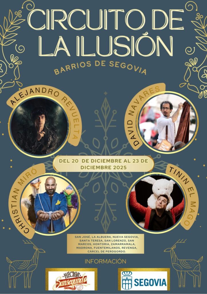 Actividades Magia Ayuntamiento de Segovia