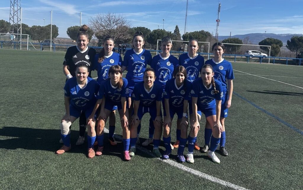 Partido Fútbol femenino Cuéllar contra Quintanar