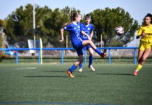 Partido Fútbol femenino Cuéllar contra Quintanar