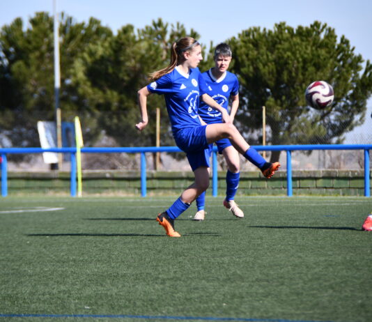 Partido Fútbol femenino Cuéllar contra Quintanar