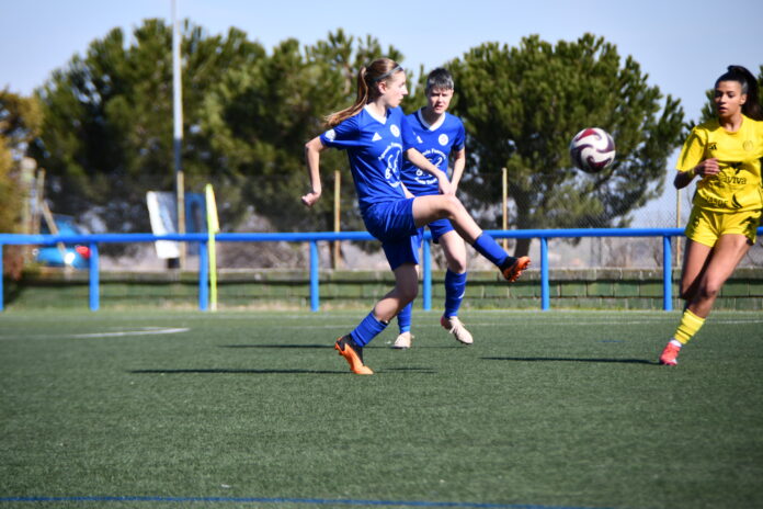 Partido Fútbol femenino Cuéllar contra Quintanar