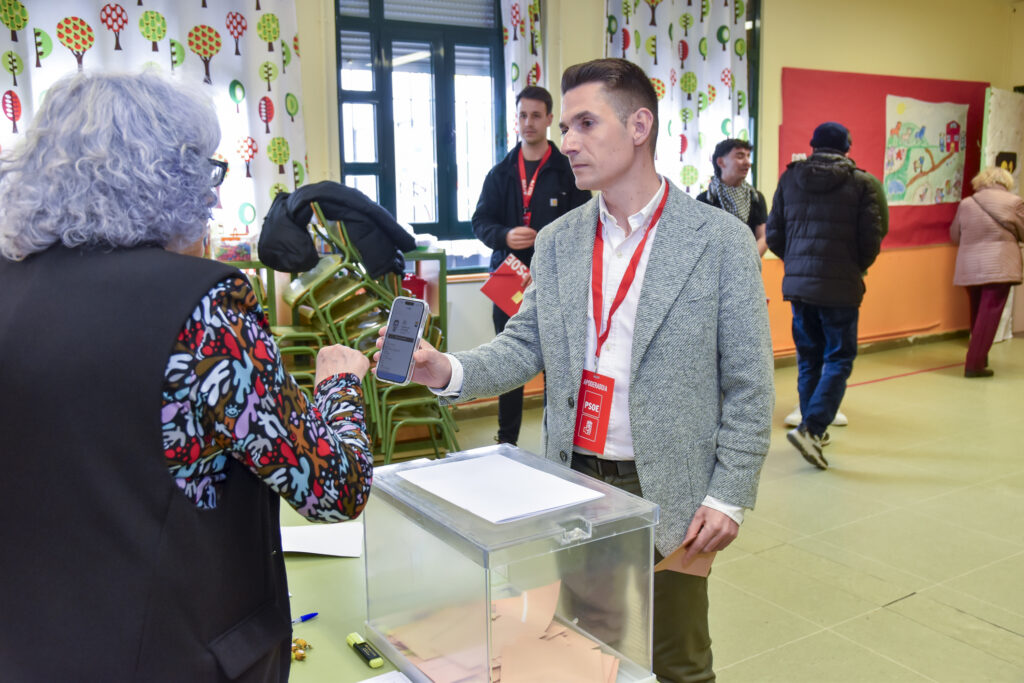 Sergio Iglesias, PSOE Segovia en el 15M