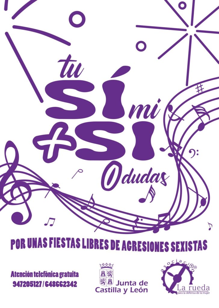 servilletas contra agresiones sexuales en Segovia