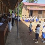 Donación Mirmidones escuela el Congo