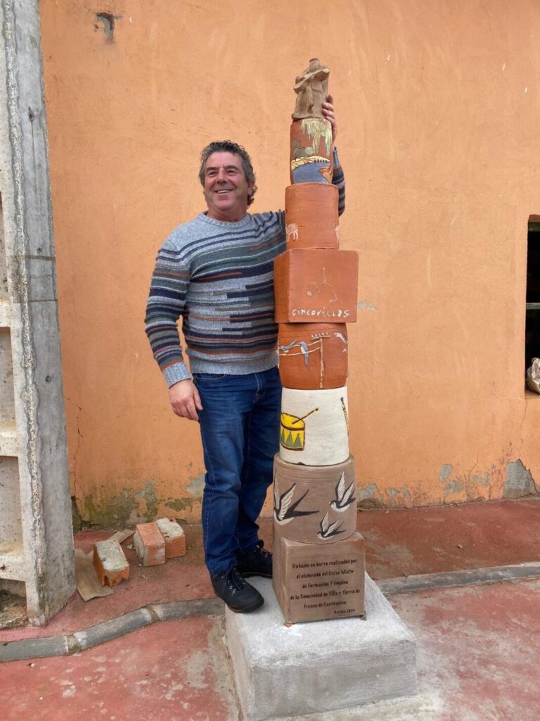 alfarero de un pequeño pueblo de Segovia