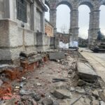 Obras fuente Santa Columba