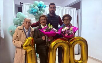 Tres vecinas centenarias, homenajeadas en Navas de Oro Homenaje mujeres centenarias 1_NP Ayuntamiento Navas de oro