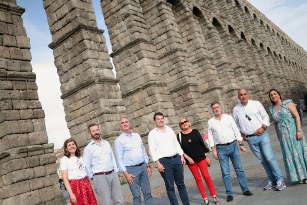 Mañueco y Albares en Segovia