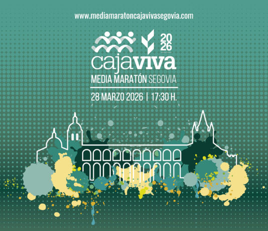Media Maratón Cajaviva Segovia presenta su imagen oficial de 2026, un homenaje al esfuerzo y al patrimonio