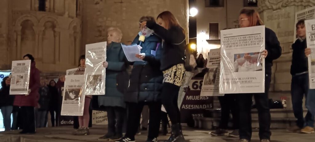 Concentración Segovia Feminista 25N