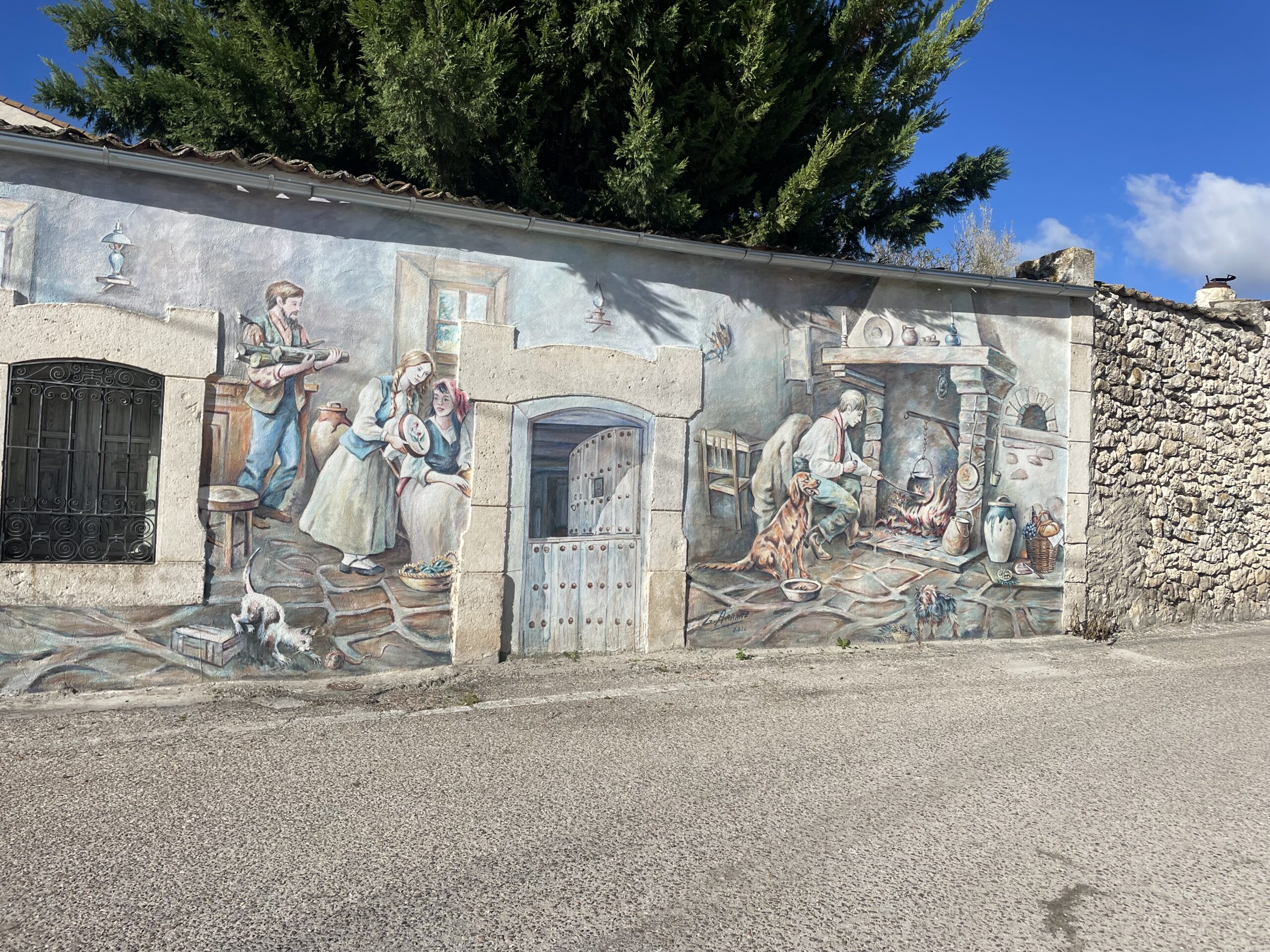 pintor autodidacta de grandes murales 