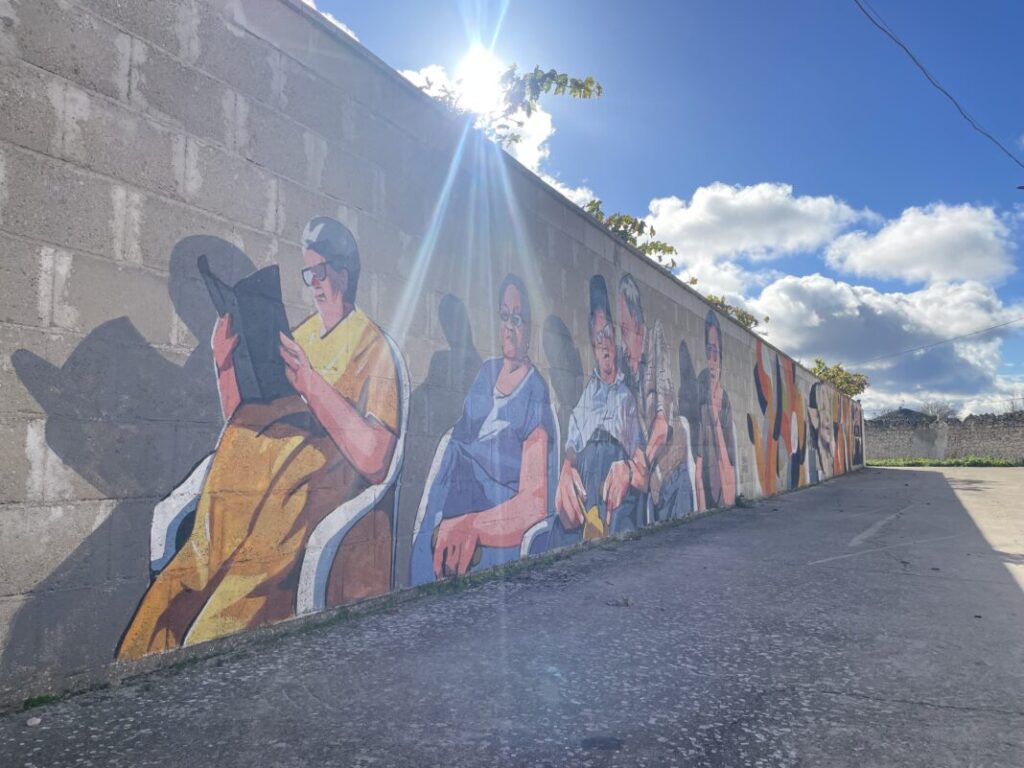 pintor autodidacta de grandes murales 
