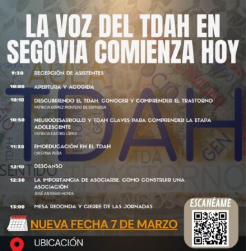 Jornada La voz del TDAH en Segovia