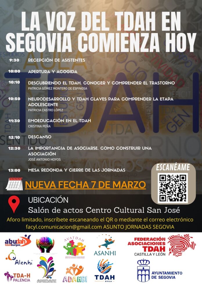 Jornada La voz del TDAH en Segovia