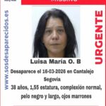 Desaparecida mujer Cantalejo