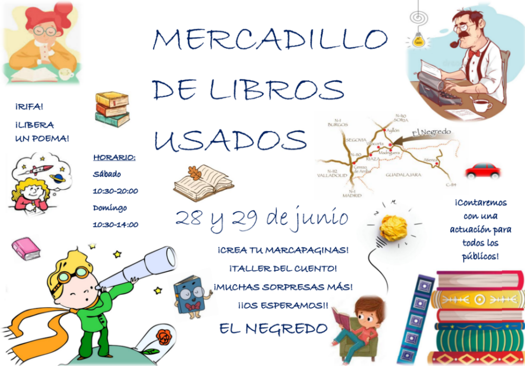 Mercadillo libros El Negredo