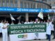 Médicos y facultativos se manifiestan en Segovia para exigir mejoras laborales