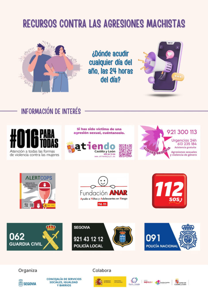 Segovia contra las agresiones sexuales