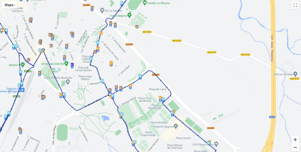 Horarios y precios de autobuses de Segovia