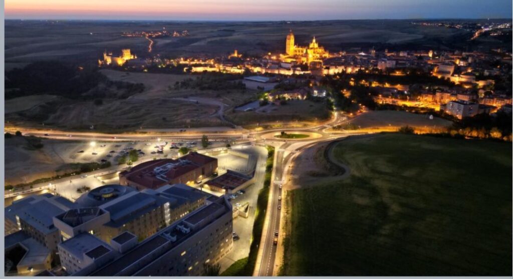 cuatro zonas de Segovia