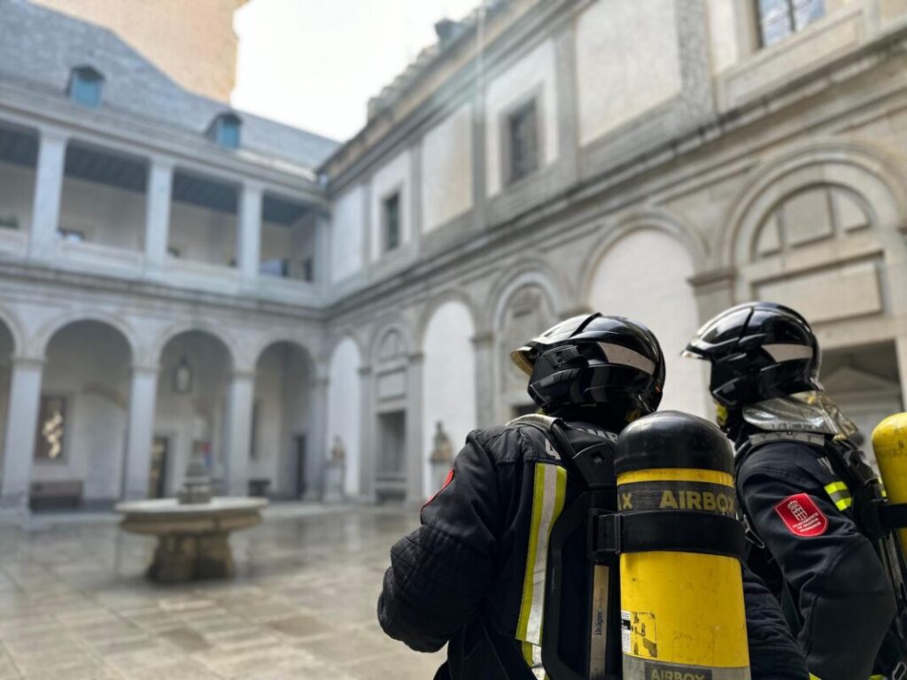 Sofocado el fuego en el Alcázar de Segovia