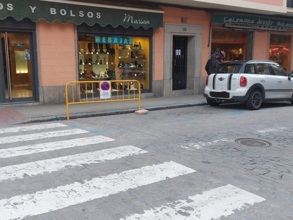 Fecha y hora del corte de tráfico