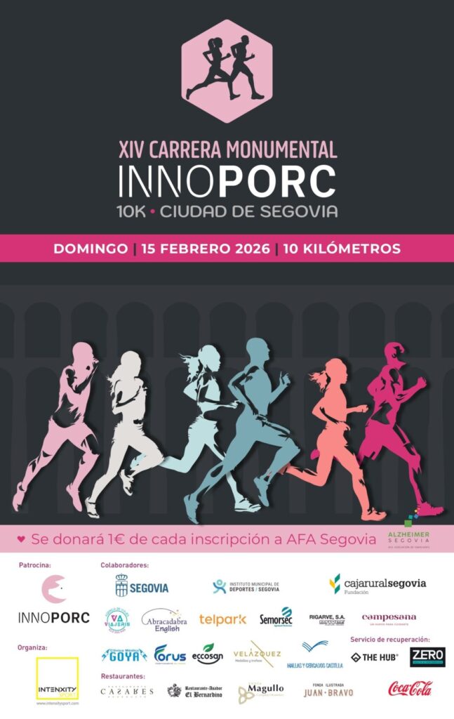Cartel Carrera Monumental Segovia Innoporc