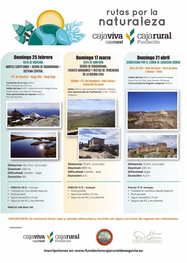 Rutas por la Naturaleza de Fundación Caja Rural 