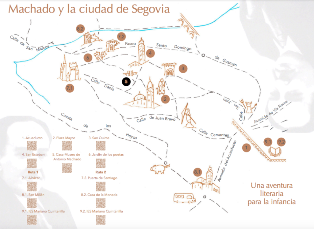 Descubre Segovia con Antonio Machado