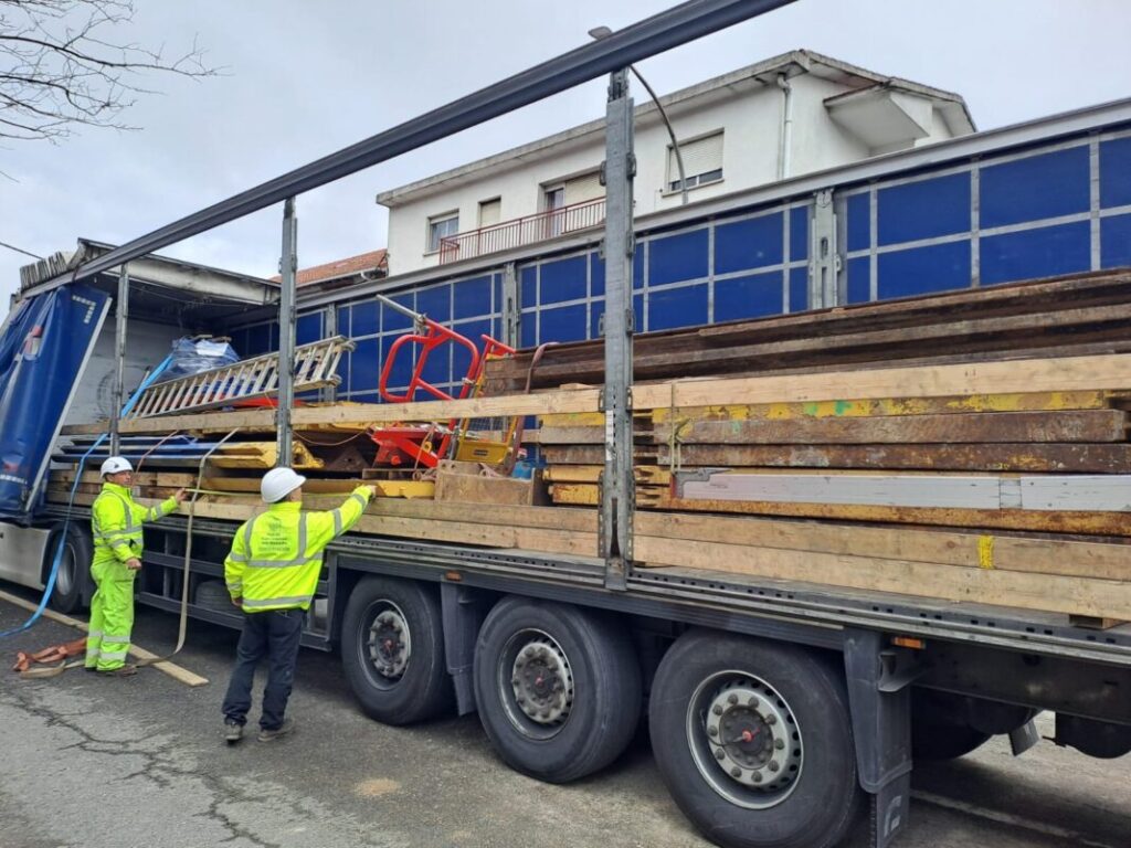 avanzan las obras en el socavón