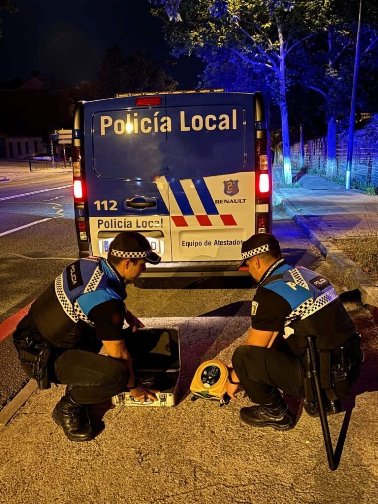 Fotografía procedente de Facebook Policía Local 