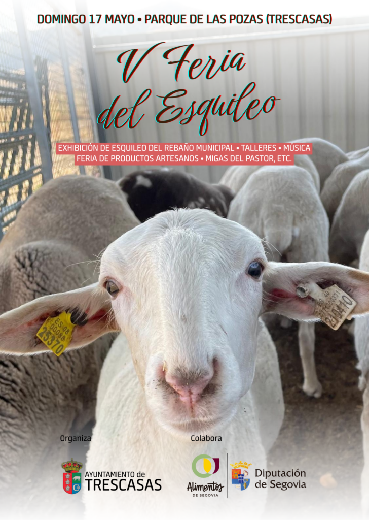 Cartel Imagen Feria del Esquileo del Ayuntamiento de Trescasas