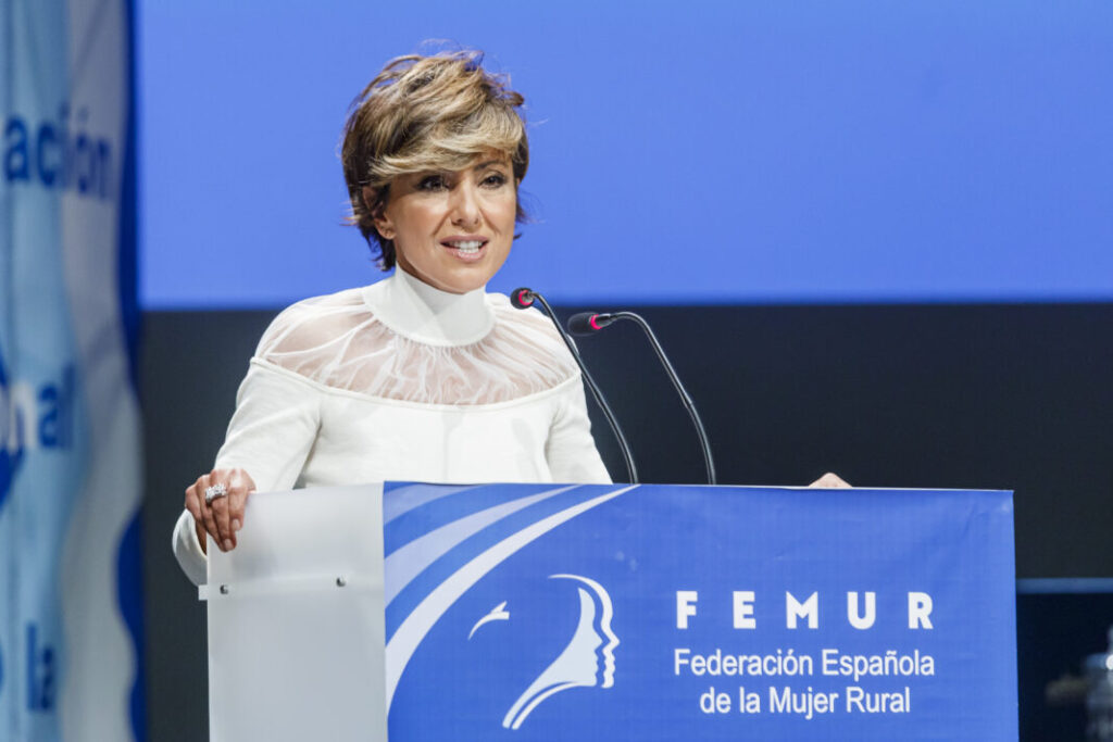 Sonsoles Ónega en los premios FEMUR