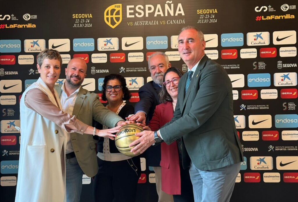 Presentación del triangular preolímpico de baloncesto femenino