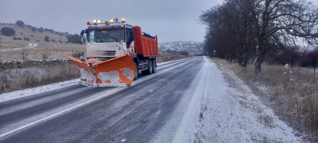 Hielo carreteras